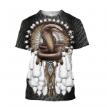 Hip Hop Funny Snake Totem Suvine meeste T-s&auml;rk Alternatiivne mood Street Trend Classic Mugav Plus Size l&uuml;hikeste varrukatega S