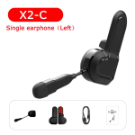 Kebidumei Mootorratta kiivri peakomplekt Traadita k&auml;ed-vabad k&otilde;nekomplekt Bluetooth 5.3 Veekindel MP3-muusikapleier K&otilde;lar K&otilde;rvaklapp black