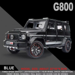 Uus T&auml;histaevas Tipp 1:24 Mercedes-Benz Brabus G800 K&otilde;rge simulatsiooniga Die-cast Metallisulamist Mudelauto Heli ja Valgus Tagasit&otilde;mmatav Kollektsiooni M&auml;nguasi Poisi Kingitus must