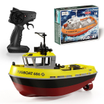 Uus RC Boat 2,4G v&otilde;imas kahe mootoriga pikamaa juhtmevaba kaugjuhtimispuldiga puksiiri mudel, mis sobib poistele kingituseks laste m&auml;nguasjad