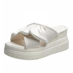 Uued Suvised Naiste Platvormpl&auml;tud Korea Kiilkontsaga Paksud Vabaaja Sandaalid V&auml;ljas Ranna Pl&auml;tud K&otilde;rge Kontsaga &Uuml;hev&auml;rvilised Naiste Slaidid 34