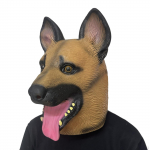 Koerapea mask hirmutav peakate Cosplay Rekvisiidid Halloweeni kost&uuml;&uuml;mipidu lihav&otilde;ttep&uuml;hadeks
