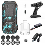 Uus 1/14 t&auml;issuuruses RC driftiauto 2.4G 45km/h suure kiirusega driftiralli auto harjadeta maastiku kaugjuhitav auto t&auml;iskasvanute laste m&auml;nguasi poisi kingitus 14301
