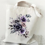 Lilleseeria Naiste kandekotid Vintage Metslilled L&otilde;uend &Ouml;kok&auml;ekott Moe Esteetika Lilles&otilde;brad Teismeliste T&uuml;drukute &Otilde;lakott