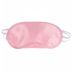 1 tk Silk Sleep Eye Mask Polsterdatud Varjuga Silmakaitse Plaaster Magamismask Silmamask roosa
