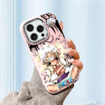 &Uuml;hev&auml;rviline h&otilde;bedase servaga objektiiv Rasvane korpus Pehme TPU vedel silikoonkate P&otilde;rutuskindel telefoni&uuml;mbris Huawei Honor iPhone Infinix Tecno Vivo jaoks Vivo Y50 sinine