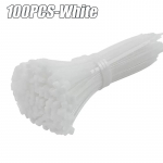 200/100 tk Nailonist juhtmek&ouml;idised Reguleeritavad iselukustuvad juhtmek&ouml;idised Rihmad Kinnitusaas Korduvkasutatavad plastikust traatsidemed kodukontori jaoks width-2.5mm