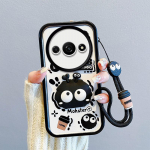 KEYSION P&otilde;rutuskindel &uuml;mbris Redmi A3 A3X jaoks kaelapaelaga Pehmest silikoonist armas 3D-multifilmikujuke Telefoni tagakaas Xiaomi POCO C61 jaoks for Redmi A3X