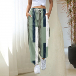 Naiste k&otilde;rge v&ouml;&ouml;kohaga retro lillemustriga p&uuml;ksid taskutega kevadiseks ja s&uuml;giseseks kandmiseks XL roosa