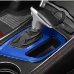 Car Gear Shift Panel Decal Auto Accessories Premium Replaces Easy to Install Spare Part Trim Cover Black Carbon Pattern