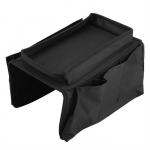 Organisateur d'accoudoir - Alomejor - Canap&eacute; - Tissu polyester 600D - 3 petits sacs - 1 grand sac