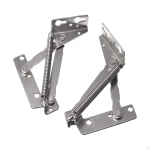 2x 80 kraadi kokkuklapitavad t&otilde;stekronsteinid kapi hinged iselukustuvad vastupidav mitmeotstarbeline kokkupandav voodi
