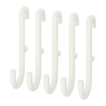 Komplektis 5 konksu valge IKEA/IKEA SKADIS (303.216.17) valge