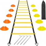 &Otilde;uespordi tugivarustus Agile Ladder 42CM Jalgpall Korvpall Tempo Tasakaal Kiiruse Treening K&ouml;isredel Takistused Laste Treening