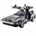 Tagasi tulevikku Ajamasin DeLorean DMC-12 Ehitusklotsid Ehitusauto Tellised M&auml;nguasjad Lastele Kingitused