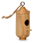 Lemmikloomatarbed Naturaalne Puidust Koolibri Maja Riputatav Kiik Pesa Aed V&auml;ljas Kodu Linnumaja