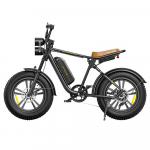 ENGWE M20 20*4.0'' Laiad rehvid 750W Harjadeta mootor 45km/h Maksimaalne kiirus 48V 13Ah 26AH Aku Elektrijalgratas M20 13AH Black