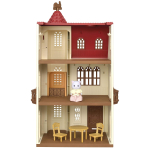 EPOCH Sylvanian Families Maja punase katusega [Maja liftiga] Ha-49