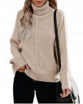 Pullovers Mood k&otilde;rge kaelusega lahtine OL Commuter Knit Big Size Naiste Pullover vabaaja pikkade varrukatega pullover Pehmed elegantsed lihtsad kootud topid S roheline