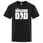 Naljakas T-s&auml;rk Meestele The Walking Dad Prindiga T-s&auml;rk Puuvillane R&otilde;ivas L&otilde;dvalt &Uuml;lem&otilde;&otilde;duline T-s&auml;rk Isadep&auml;eva Kingitus T-s&auml;rgid Meeste S
