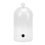 Suitsetamiskuppel Kaas Toidu Jookide jaoks Akr&uuml;&uuml;l L&auml;bipaistev Kokteilisuitsetaja Kuppel Lisatarvik 24cm / 9.4in white