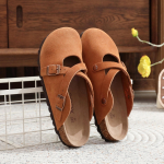 2 Ristrihmaga Korgist Klounid Pandi Kaunistusega Muulad &Uuml;mar Nina Tagant Lahtised Kingad Slip-on Kingad Naistele Meestele Unisex Rannasussid 35