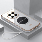 Realme 12 5G &uuml;mbris Realme 13 12X 5G Narzo 70X 5G telefoni&uuml;mbris Plakeeritud Magnetiline kinnitus P&otilde;rutuskindel Silikoonist tagakaas Case & Strap&realme 12