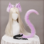 Pl&uuml;&uuml;sist Kassik&otilde;rvad Realistlik Lolita Peapael Kassisaba Cosplay Aksessuaarid K&auml;sitsi valmistatud Simulatsioon Loomak&otilde;rvad Halloweeni Peakate Kawaii