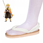 Anime Demon Slayer Cosplay Kingad Kimetsu No Yaiba Kamado Tanjirou Puukingad Sandaalid Kamado Nezuko Geta Kochou Shinobu pl&auml;tud 34-35