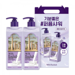 Milk Baobab Perfume Body Wash Double Special 5 types, choose 1 (500ml*2) 500*2 baby powder
