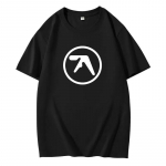 Meeste Naljakas Kingitus Mood Aphex Twin L&uuml;hikeste Varrukatega Meeste Must T-s&auml;rk Meeste T-s&auml;rk Tr&uuml;kiga Puuvill L&uuml;hikeste Varrukatega T-s&auml;rk XXXXL