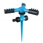 Muruniisuti vaiaga 3-haruline disain Suure ala katvus Reguleeritav 360-kraadine p&ouml;&ouml;rlev aia&otilde;ue veeprits sinine