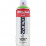 Bombe de peinture Amsterdam 400 ml vert jaun&acirc;tre
