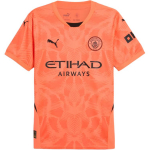 Puma Manchester 24/25 V&auml;ravavahi &Uuml;mmarguse Kaelusega L&uuml;hikeste Varrukatega Jalgpallis&auml;rk Meeste Toppid Oranž Punane 775107-36 L