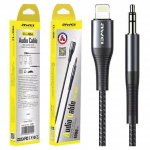 Awei Adapter Cl-116L Lightning/Jack 3.5Szary/Dark Grey