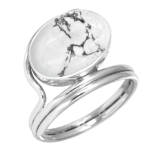 925 Sterling H&otilde;be S&otilde;rmus Naised V&auml;&auml;riskivi K&auml;sitsi Valmistatud Ehted Halloweeni Kingitus Hull Pits Ahhaat Dalmaatsia Dendriit Opaal Eudialiit Howliit K2 Jaspis Kost&uuml;&uuml;m 7