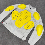 7x Motorcycle Biker Jackets Set Body Protective Gear Built in Protection Accessories Protector