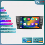 Hizpo 8 Mercedes Benz E-klassi W211 E200 E220 E300 E350 E240 E270 E280 W219 jaoks koos autoraadioga, toetab juhtmevaba nutikat DVR-i, Carplay'd, Android Autot P2CP 4Core 2G 32G AI