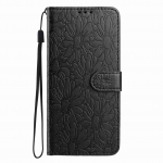10-v&auml;rviline karikakraga reljeefne klappkaarditasku Google Pixel 6, Pixel 7, Pixel 8, Pixel 9, Pixel 10 seeria jaoks... Google Pixel 6 Pro must