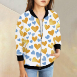 T&uuml;drukute lukuga jakid, pika varrukaga, pika varrukaga sviitrid, taskutega &uuml;ler&otilde;ivad s&otilde;brap&auml;ev 5-15 a. 110