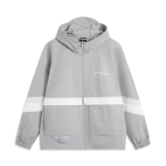 Li Ning Wade Series Spordi Vabaaja Lihtne V&auml;rviplokk Kapuutsiga Lahtine UV-kaitse P&auml;ikesekaitse Jakk Meeste Jakk AFDV121-3 XXL
