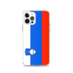 Coque T&eacute;lephone Drapeau Slov&eacute;nie &ndash; iPhone 12 Pro