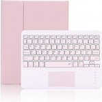 iPad Air M2 2025 Klaviatuur &uuml;hildub iPad Airiga Apple Pencili hoidiku ja t&auml;ielikult roosa 11-tollise 2024/M3 &uuml;mbrisega, 4/Air 5, puuteplaat, hoiuruum, funktsioon,