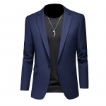 Meeste suur pluss suuruses slim fit bleiser - Pulma- ja &auml;ririietus L