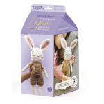 Ma peluche Amigurumi lapin en crochet mitmev&auml;rviline