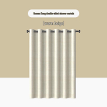 Linasarnane Rooma pandlaga paksendatud du&scaron;ikardin 200x240 cm Curtain, 230g/m&sup2;, Waterproof