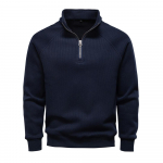 AIOPESIN Kaubam&auml;rk Meeste Talvine Termiline Kampsun Puuvillane Lukuga Slim Fit Termiline Aluskiht Pealmine Luksuslik Pehme Kest Pullover Dressipluus EUR S 55-65kg