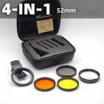 Coral Lens Set, Phone Camera Kit, CPL , 52mm Clip on Photography Accessories