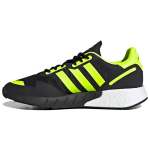 Adidas ZX 1K Boost Julge Logo Graafik - Must P&auml;ikesekollane Meeste Tennised Core-Black Matt-H&otilde;bedane FY3632 41⅓