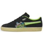 Santa Cruz x Puma Suede Shark Unisex tossud Must Roheline-Flash S&uuml;gav-Viola 381905-01 35.5